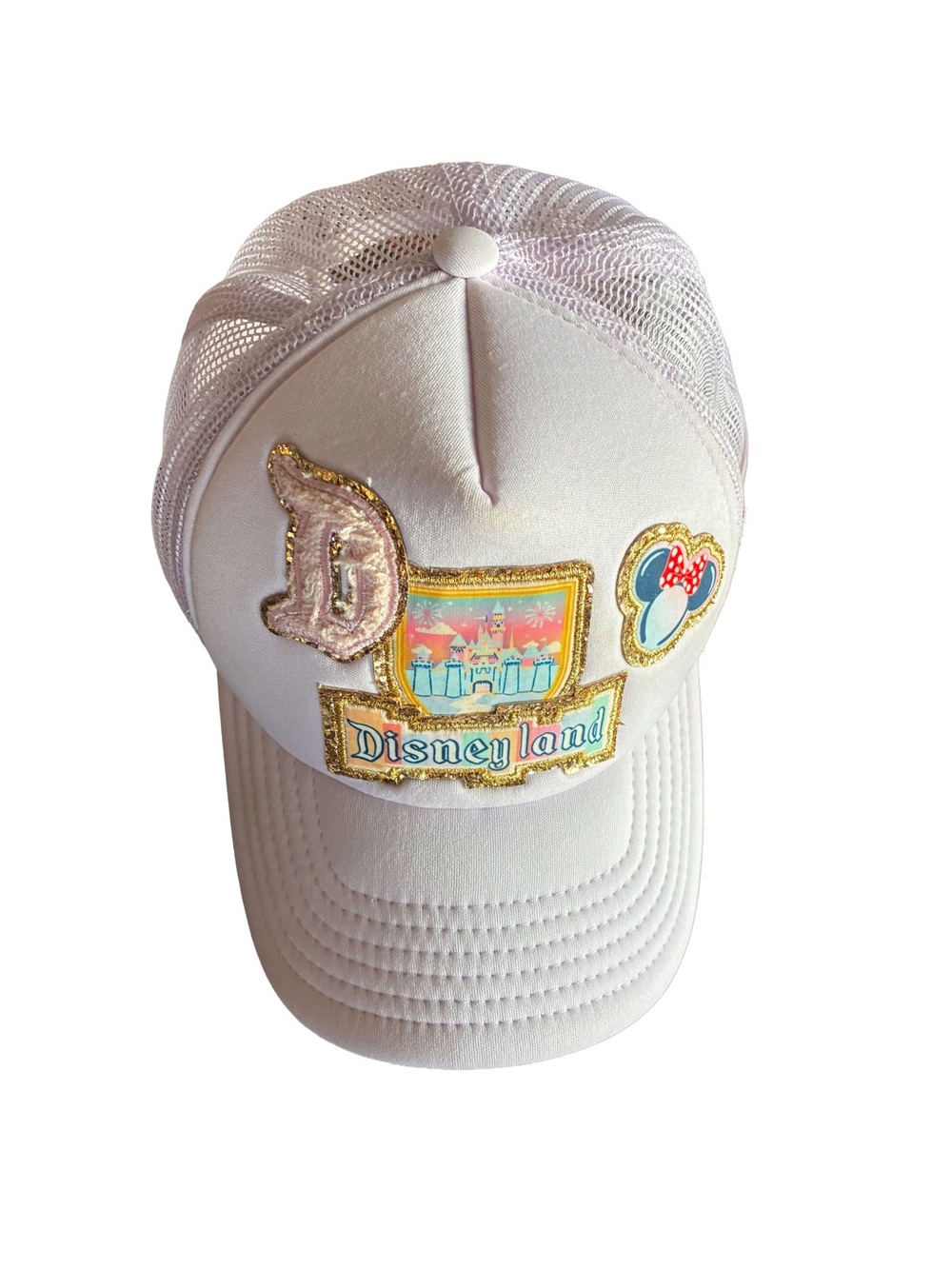 Disney Parks x Stoney Clover Lane Disneyland Patch Trucker Hat 🤍🏰 - Picture 2 of 7